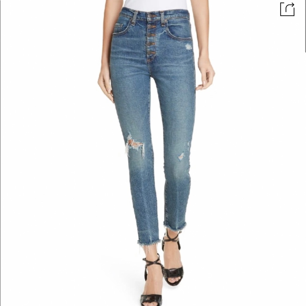 Veronica Beard Faye 11" Jeans Size 28
